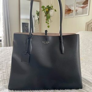 Kate spade black tote bag